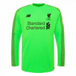 18-19 Liverpool Goalkeeper Long Sleeve Jersey Green