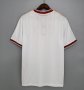 Retro Liverpool Away Soccer Jersey White 1985/86