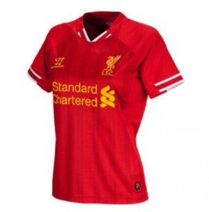 13-14 Liverpool Home Women\'s Soccer Jersey Shirt