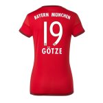 Bayern Munich Home Soccer Jersey Women 2015-16 GOTZE #19