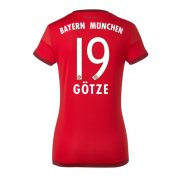 Bayern Munich Home Soccer Jersey Women 2015-16 GOTZE #19