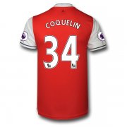 Arsenal Home Soccer Jersey 2016-17 34 COQUELIN