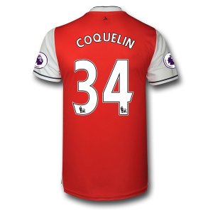 Arsenal Home Soccer Jersey 2016-17 34 COQUELIN