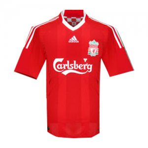 Retro Liverpool Home Soccer Jersey 2008/09