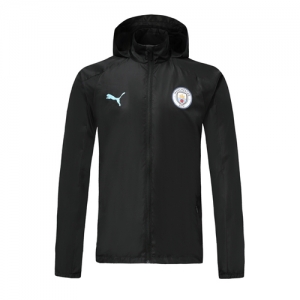 Manchester City Black Woven Windrunner 19/20