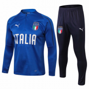 2018 Italy Training Top Blue and Pants