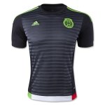 Mexico Home Soccer Jersey 2015 Black