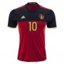 Belgium Home Soccer Jersey 2016 E. HAZARD #10