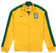 2014 Brazil N98 Yellow Track Jacket