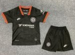 Children Chelsea Third Away Soccer Suits 2019/20 Shirt and Shorts