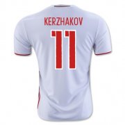 Russia Away Soccer Jersey 2016 11 Dzagoev