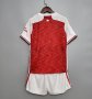 Children Arsenal Home Soccer Suits 2020/21