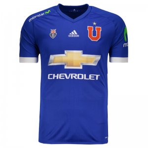 Universidad de Chile Home Soccer Jersey 17/18 Blue