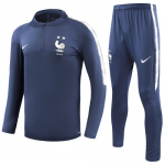 2 Stars 2018 France Training Top Blue and Pants