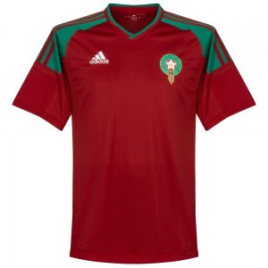 Morocco Home Soccer Jersey Shirt Red 2018 World Cup