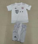 Children Bayern Munich Away Soccer Suits 2019/20 Shirt and Shorts