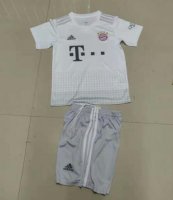 Children Bayern Munich Away Soccer Suits 2019/20 Shirt and Shorts