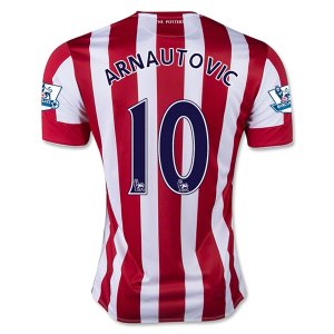 Stoke City Home Soccer Jersey 2015-16 ARNAUTOVIC #10