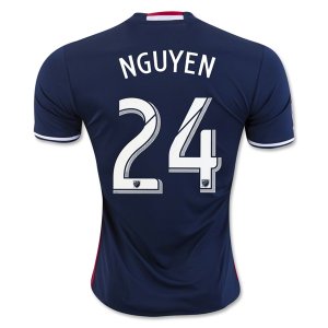 New England Revolution Home Soccer Jersey 2016-17 NGUYEN 24