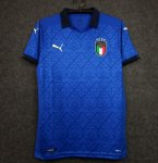 Italy Home Blue Soccer Jerseys 2020 EURO