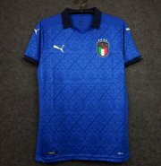 Italy Home Blue Soccer Jerseys 2020 EURO