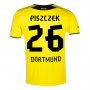 13-14 Borussia Dortmund #26 Piszczek Home Jersey Shirt