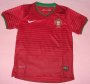Kids 2014 World Cup Portugal Home Whole Kit(Shirt+Shorts)
