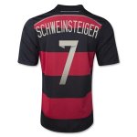 14-15 Germany Away SCHWEINSTEIGER #7 Soccer Jersey