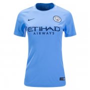 Manchester City Home Soccer Jersey 2017/18 Women's