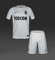 Kids AS Monaco Away Soccer Kit 16/17 (Shirt+Shorts)
