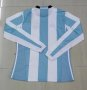 Argentina LS Home Soccer Jersey 2016