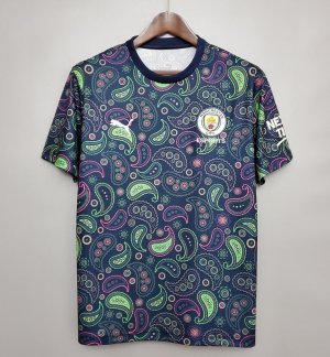 Manchester City Training Shirt Navy 2020/21