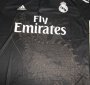 Real Madrid 14/15 Dragon Black Third Soccer Jersey