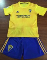Children Cádiz Home Soccer Suits 2019/20 Shirt and Shorts