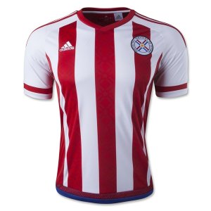 Paraguay Home Soccer Jersey 2016-17