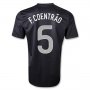 2013 Portugal #5 F.COENTRAO Away Black Jersey Shirt