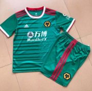 Children Wolves Third Away Soccer Suits 2019/20 Shirt and Shorts