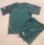 Children Newcastle United Away Green Soccer Suits 2019/20 Shirt and Shorts