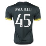 AC Milan Third Soccer Jersey 2015-16 BALOTELLI #45