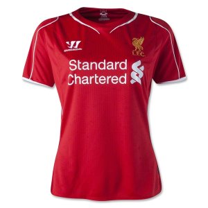 Liverpool 14/15 Women\'s Home Soccer Jersey