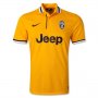 13-14 Juventus #19 Bonucci Away Yellow Jersey Shirt