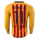 Barcelona LS Away Soccer Jersey 2015-16 NEYMAR JR #11