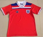 Retro England Away Red Soccer Jerseys 1980