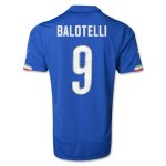 14-15 Italy Home BALOTELLI #9 Soccer Jersey