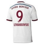 Bayern Munich 14/15 LEWANDOWSKI #9 Away Soccer Jersey