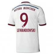 Bayern Munich 14/15 LEWANDOWSKI #9 Away Soccer Jersey