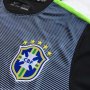 Brazil Black-Grey Training Shirt 2015-16