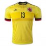 Colombia GUARIN #13 Home Soccer Jersey 2015