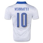 Italy Away Soccer Jersey 2016 VERRATTI #10