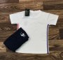 Children France Away Soccer Suits 2020 EURO Shirt and Shorts